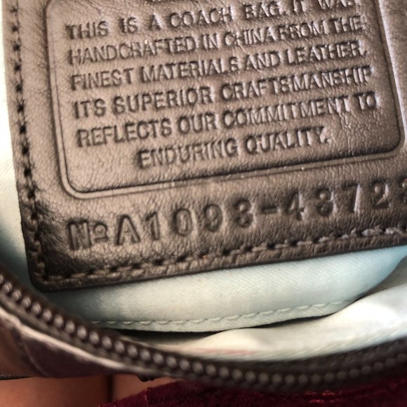 COACH black Hobo bag No - A 1093-43723 - Picture 4 of 16